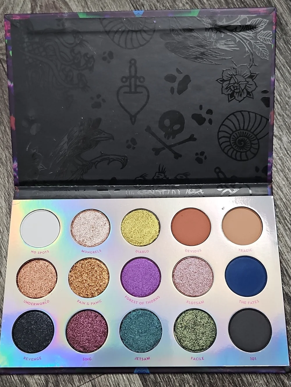 Colourpop Misunderstood ~ Villains Palette